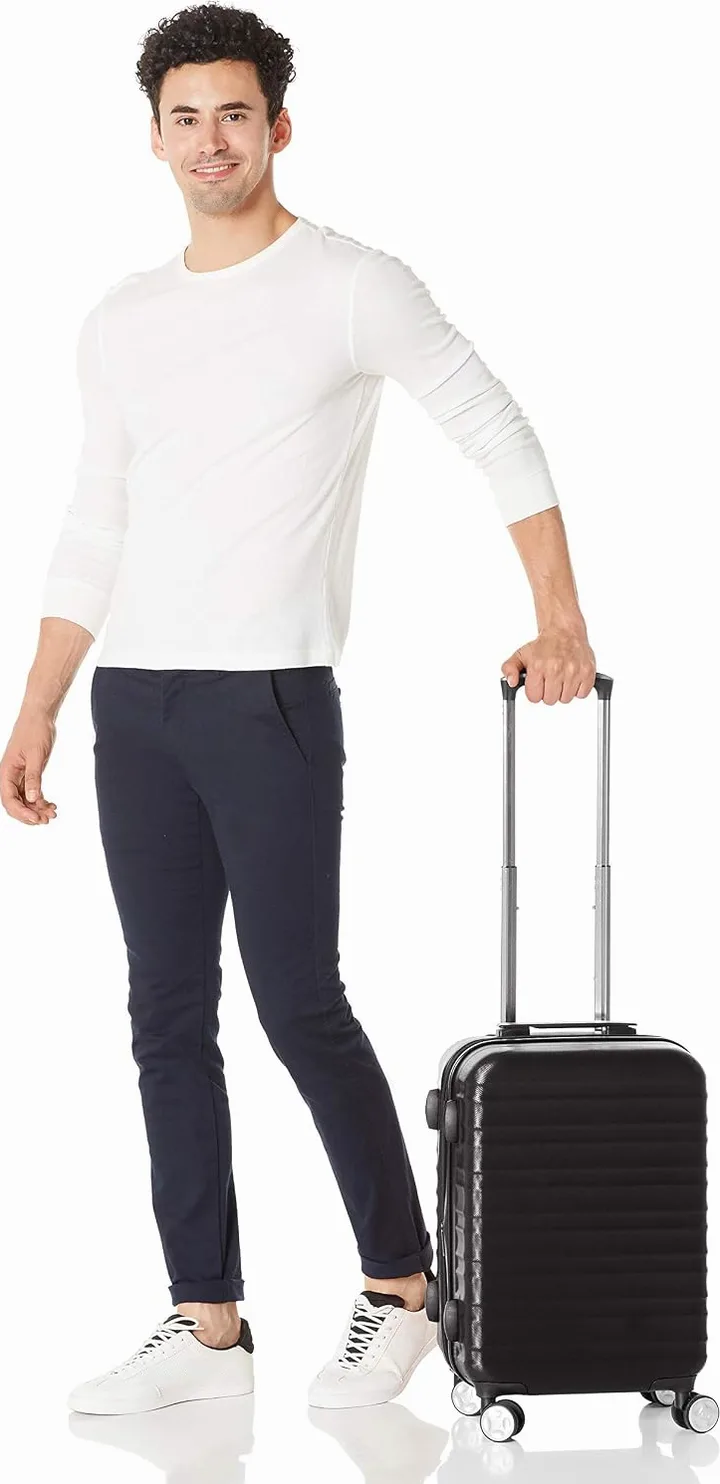Amazon Basics Hardside 20-Inch Spinner - best lightweight carry-on luggage